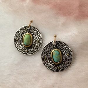 Zen Craftsman Fashion Earrings NWOT